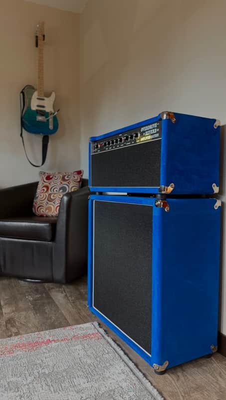 Amplified Nation Overdrive Reverb 2021-24 - Suede blue image 1