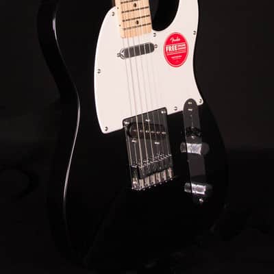 Squier Sonic Telecaster, Maple FB, Black image 4