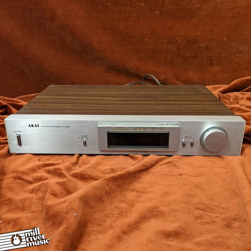 Akai AT-K03 Vintage MIJ AM / FM Stereo Tuner Japan image 1