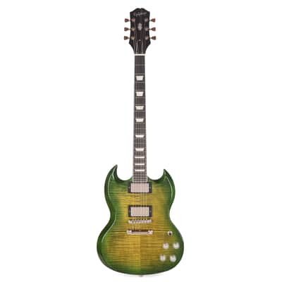 Epiphone Inspired by Gibson Modern SG Modern Figured Iguana Burst image 4
