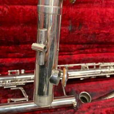 Good used Leblanc metal contra bass clarinet image 7