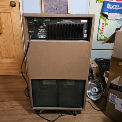 Fender Acoustasonic SFX 2-Channel 2 x 80-Watt 1x8" / 1x10" Acoustic Guitar Amp 1999 - 2003 - Brown image 2