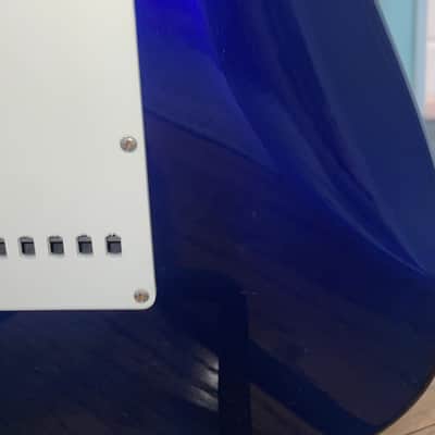 Squier Affinity Series Stratocaster 21-Fret with Rosewood Fretboard 1997 - 2000 - Baltic Blue image 18