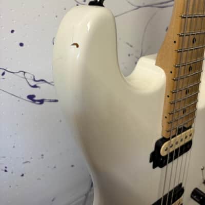 Charvel Pro-Mod San Dimas Style 1 HH FR Snow White-Upgrades! image 3
