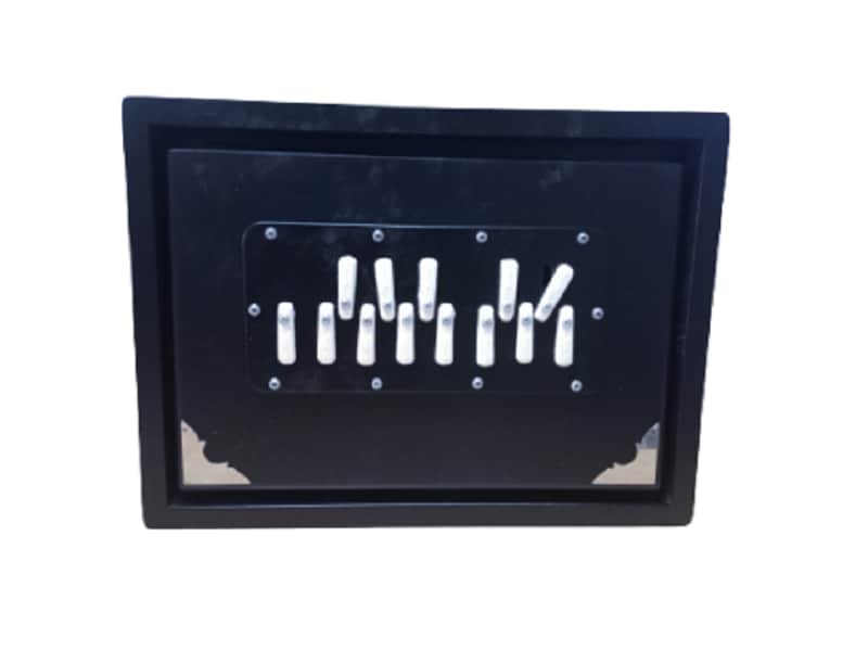 Shruti Box 13 Notes, Professional Quality Surpeti Sur Peti, Black Color image 1