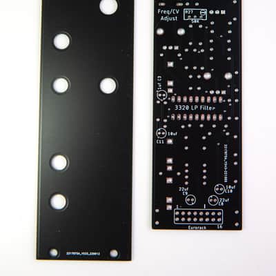 3320 VCF / PCB & Front Panel / DIY Synth / Eurorack / Low Pass Filter / Modular image 4