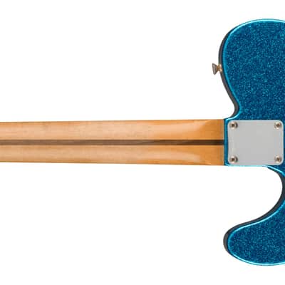 Fender J Mascis Signature Telecaster, Bottle Rocket Blue Flake image 3