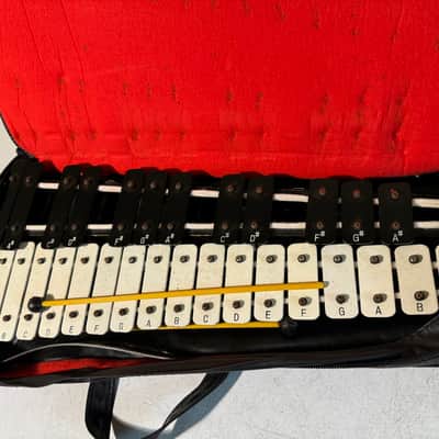 CB700 Xylophone Bell Kit Wood Mallet Percussion Student Instrument Band Case image 2