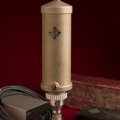 Restored Telefunken Ela MZ 028/1 (Neumann CMV3A) Bottle Microphone Circa 1935 image 2