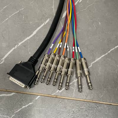 Hosa DB25 to 1/4” TRS Snake cable 2m - Pair image 6