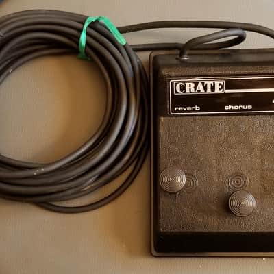 Crate G-120c 4-way Stereo Head W/ Original Crate 3 Button Footswitch & Matching 2x12 Cab / Celestion G12M70 image 25