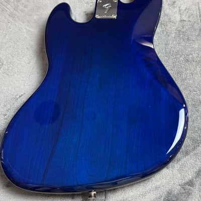 Fender Player Jazz Bass Blue Burst Flamed Maple Top MIM 2024 image 14