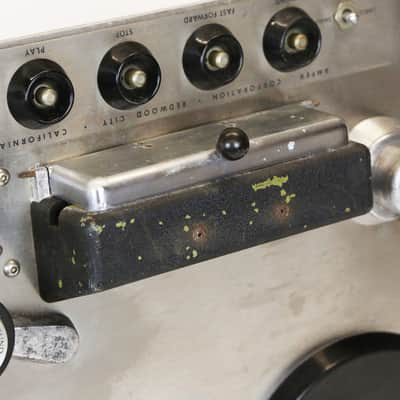 1950s Ampex 350-R Tape Recording Machine Transport Mono Recorder Machine Vintage 350 Reel to Reel R2R 300 351 Tube Console 1/4″ Tape 1-Channel (55A116) image 9