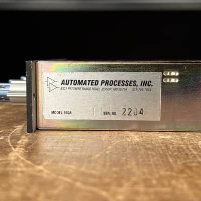 API 550A Classic 2006 Saul Walker 500 Series Equalizer Pair. Rare! Like The Vintage image 9