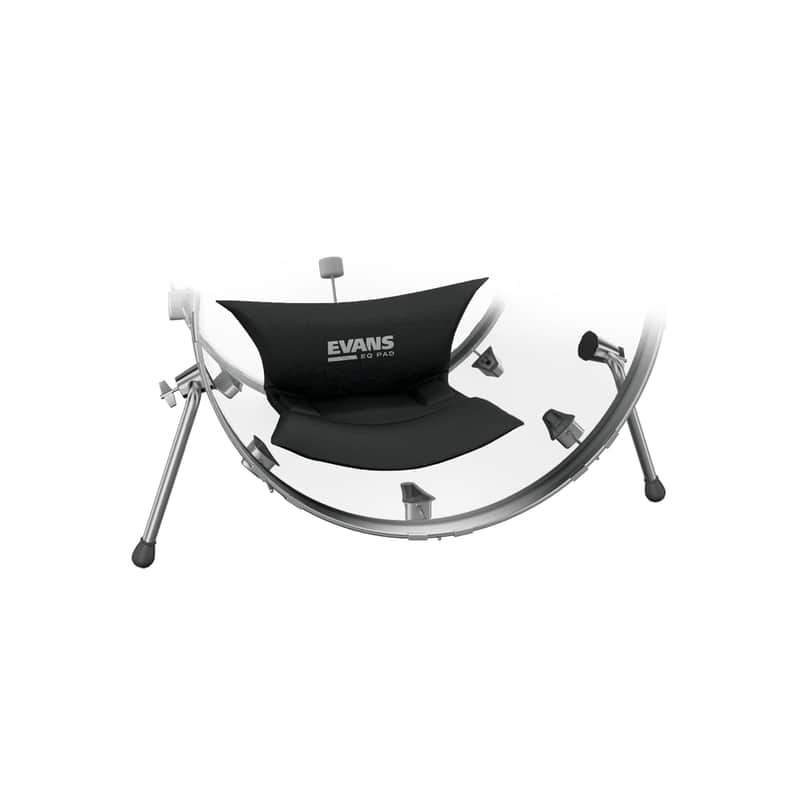Evans EQPAD EQ Pad Bass Drum Damper 2001 - 2020 - Black image 1