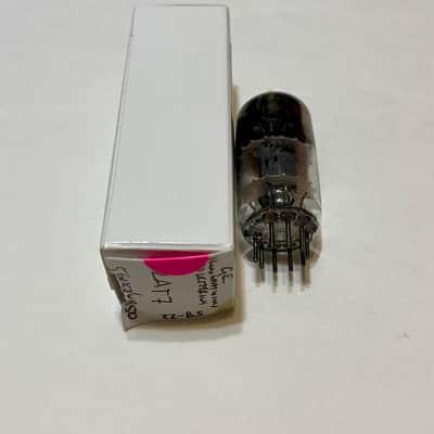 General Electric 12AT7 Vintage Grey-Plate Preamp Tube image 1