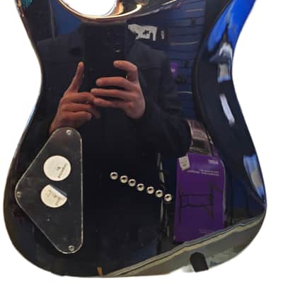 Jackson X Series SLATX8Q MS Soloist Archtop 2019 - Present - Transparent Black Burst image 3