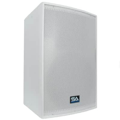 Pair 15" WHITE CHURCH Speakers or Monitors - 800 Watts image 2