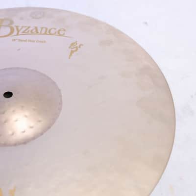 MEINL B18SATC Byzance Vintage Sand Thin Crash 18-inch Benny Greb Signature Crash Cymbal (09/07) image 3