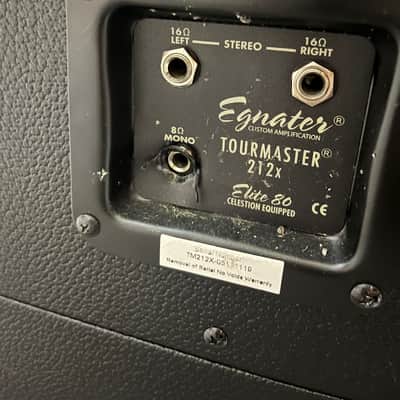 Egnator Rebel 30 Tube 30 Watt 1x12 Amp & Tourmaster 212x Extension Cabinet image 9
