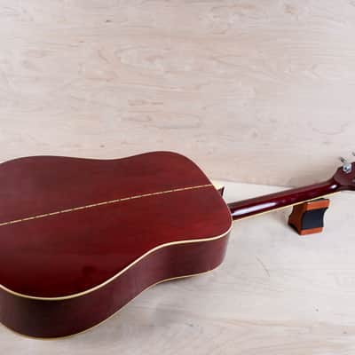 Morris WH-20 MIJ 1978 Cherry Sunburst Vintage Made in Japan MIJ w/ Bag image 15