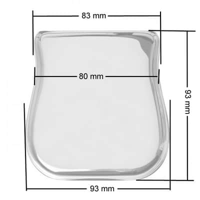 Cubre Puente Fender Bridge Cover Vintage Telecaster Chrome image 3
