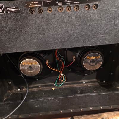 Roland JC-120 Jazz Chorus 2-Channel 120-Watt 2x12" Guitar Combo 1994 - Present Black image 2