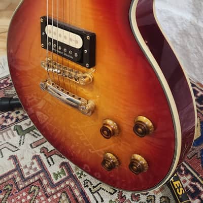 Epiphone Les Paul Custom Heritage Special Edition Cherry Burst w Seymour Duncan image 4
