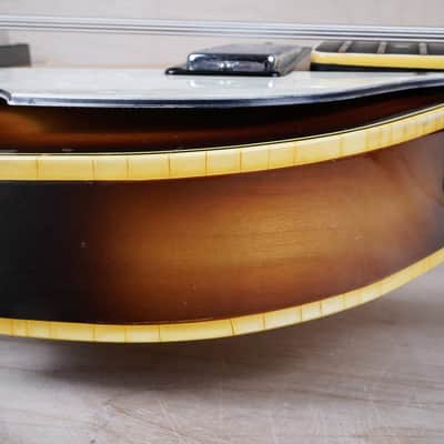 Greco VB-360 Violin Bass MIJ Vintage 1970s Sunburst Maxon Pickups w/ OHSC image 7