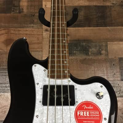 Squier Paranormal Rascal Bass HH Metallic Black, Free Ship, 174 image 6