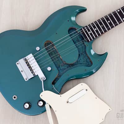 1967 Gibson SG Melody Maker I Vintage Guitar Pelham Blue w/ Case image 20