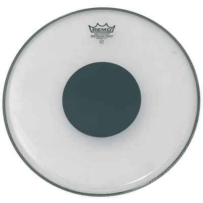 Remo CS Ambassador Clear 6", Black Dot, Tom Batter - Tom Head image 1