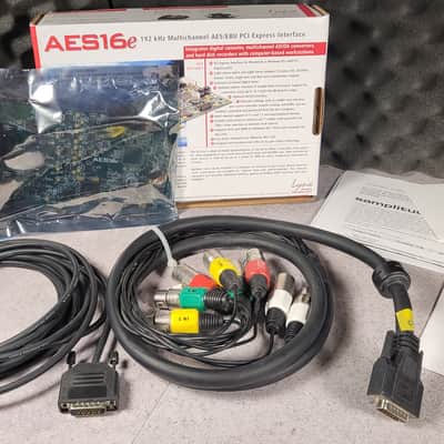 Lynx AES16e AES/EBU PCIe Audio Interface Card image 1