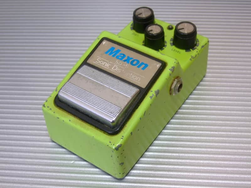 Vintage Early Version Black Label Maxon SD-9 Sonic Distortion 1980s Ibanez / MIJ Made in Japan image 1