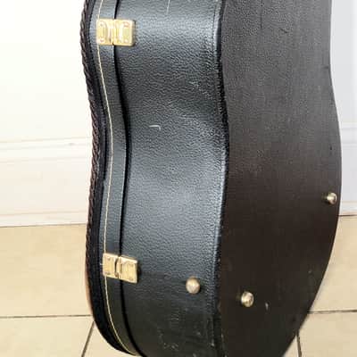 Custom Carved Guitar Hard Shell Case Abstract Female image 15