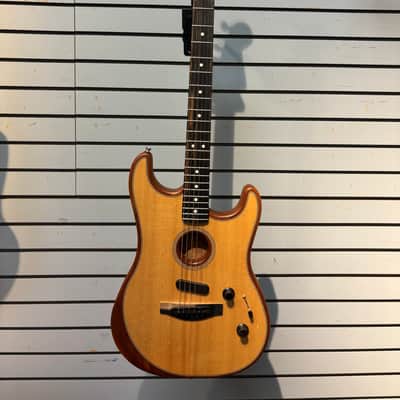 Fender American Acoustasonic Stratocaster Acoustic/Electric Guitar image 3
