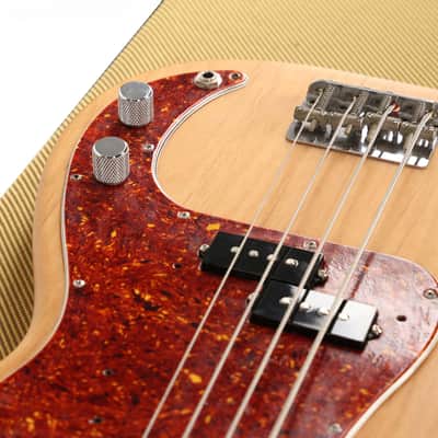 1996 Fender Precision Bass MIJ Stripped Natural image 9