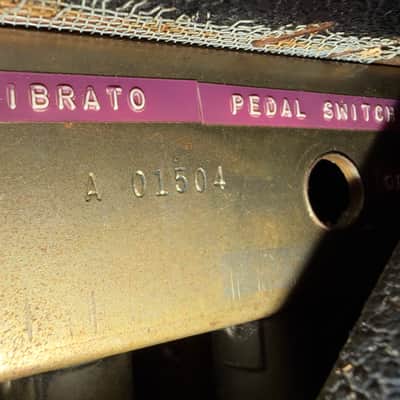 Fender Pro Reverb 2-Channel 40-Watt 2x12" Guitar Combo 1965 - 1967 - Black Panel image 17