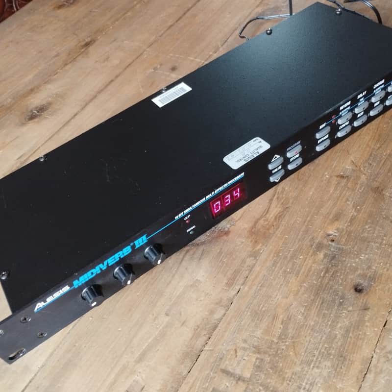 1990s Alesis Midiverb III Black