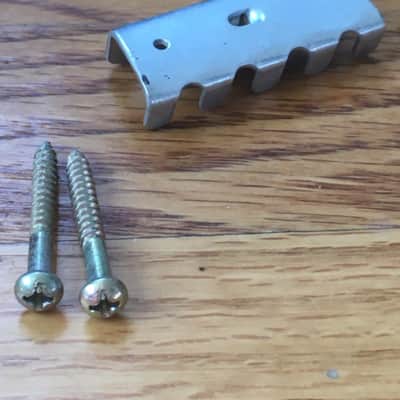 Vintage Style Strat Fender Aged Relic Tremolo Bridge Part Claw Strat Mount Plate image 2