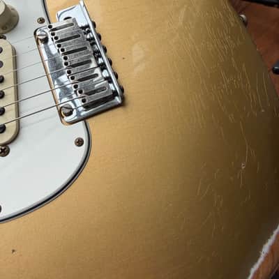 2026 Fender Custom Shop Stratocaster Pro W25 Relic - HLE Gold image 12