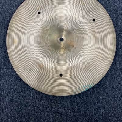 60s – 70s Zildjian Top / pre-Sabian Zil Co by AZ Co Bottom  14” hi hats image 6
