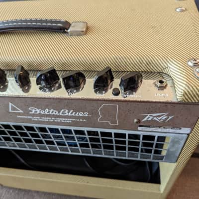Peavey Delta Blues 115 30W 1x15 Guitar Combo Amp - Tweed image 9
