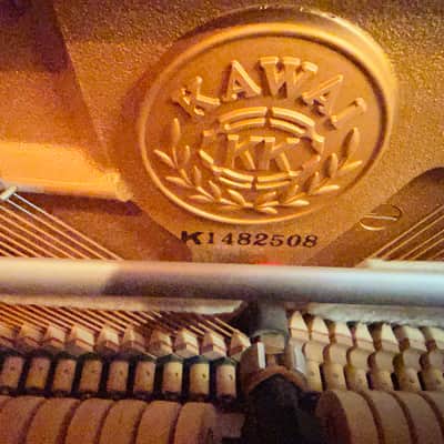Kawai C-107 1980 - Polished Mahogany image 4