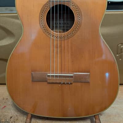 Yamaha No. 45 Nippon Gakki Acoustic Classical Guitar Vintage 1960s W/Case image 3