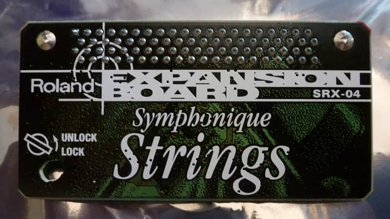 Mint & Tested Working Roland SRX-04 Symphonique Strings SRX-4 Symphonic Expansion Board Sound ROM Card SRX04 SRX4 for XV Keyboards / Synths & Fantom S / X / XR (X Rack) Synth Synthesizer. Minty Condition. SAFE Shipping! image 1