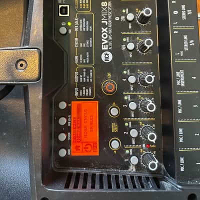 RCF EVOX JMIX8 Portable Active Line Array PA System 2020s - Black image 4