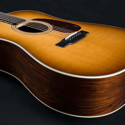 Collings D2HA Cocobolo and Torrefied Adirondack Spruce Western Burst Custom NEW image 14