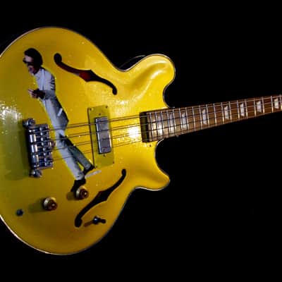 Epiphone Jack Casady Signature Bass 2000 Metallic Gold image 1
