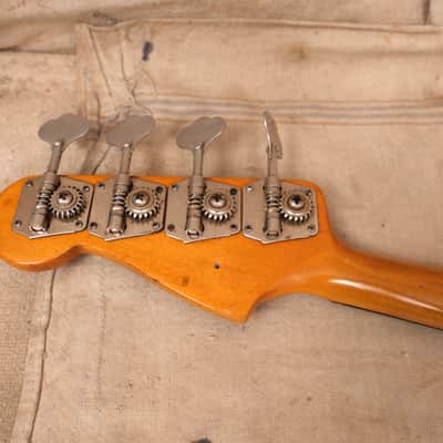 Fender Jazz Bass 1960 White - Refin Stack Knob image 10